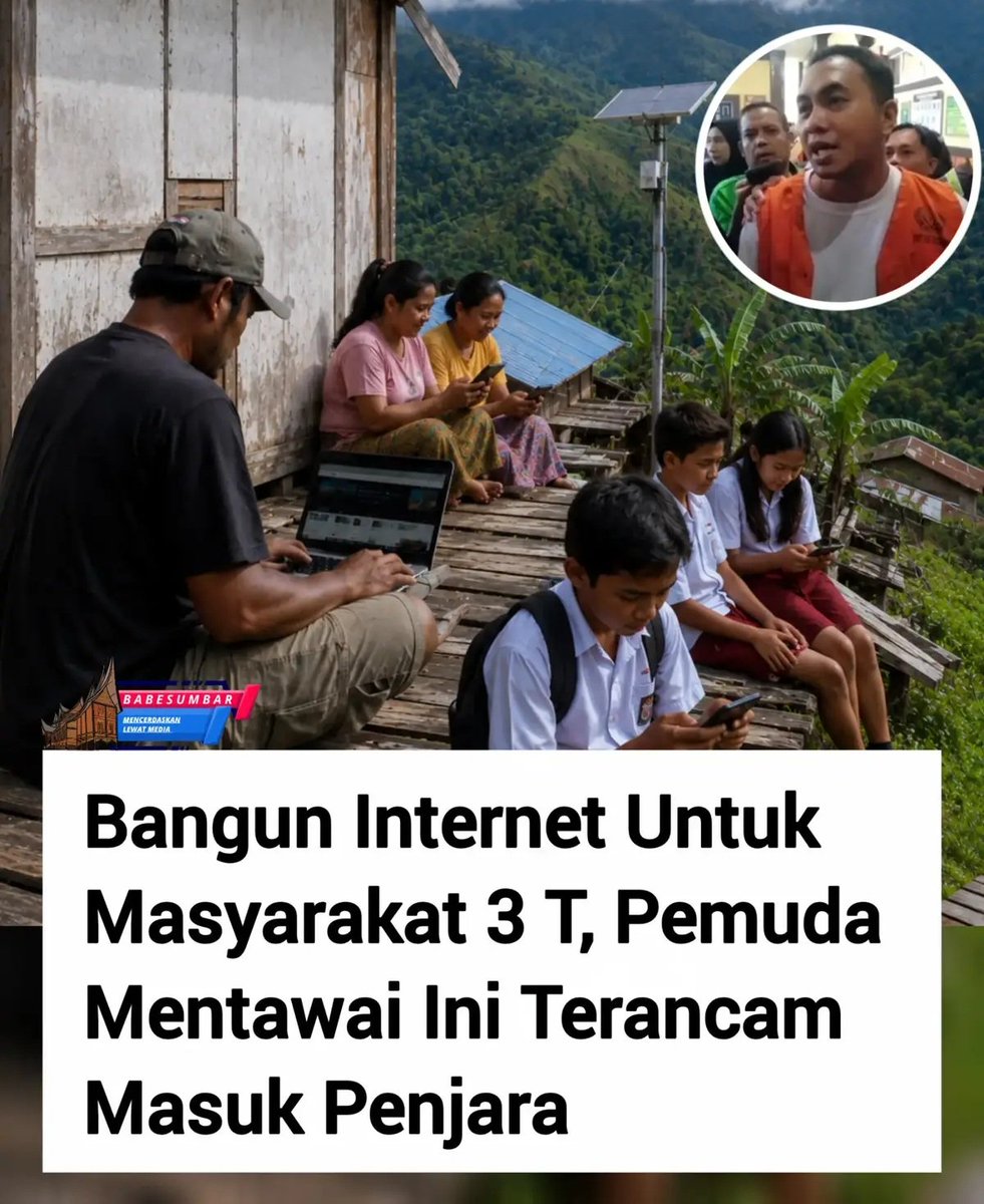 Red__Seven's tweet photo. Berbuat baik malah dipenjara..

Kalau memang ada permasalahan pada ijin kenapa tidak dipanggil utk melengkapi syarat ijin❓️..
Kenapa,
Laporan model A polres mentawi❓️..
. https://t.co/VwzqqF6yTG