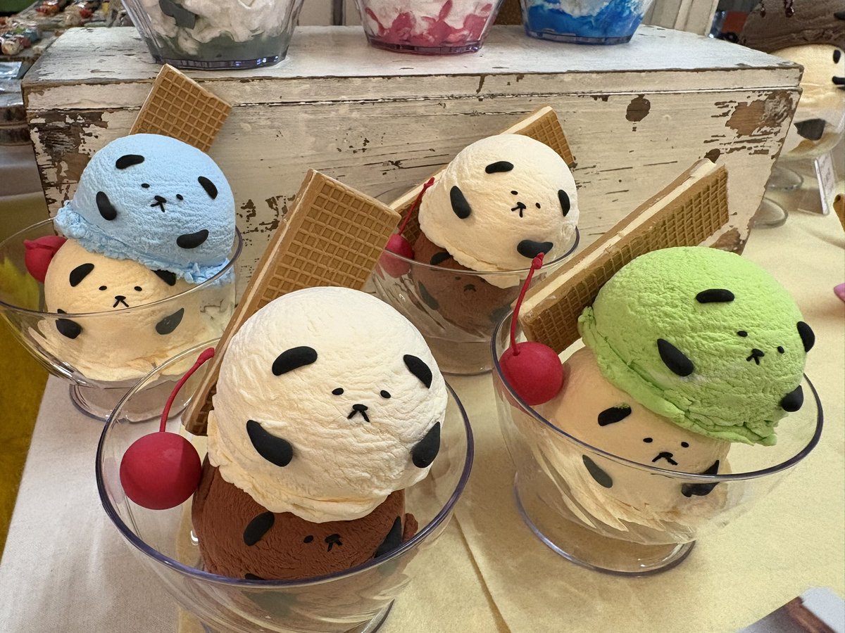 popoyamaoka's tweet photo. キャナウ(@canow_news )にて、とけるだらける夏のゆるみ展開催してます!!!
#キャナウ #canow #阿佐ヶ谷 #カトコト #パンダ https://t.co/fPVlhrKyEy