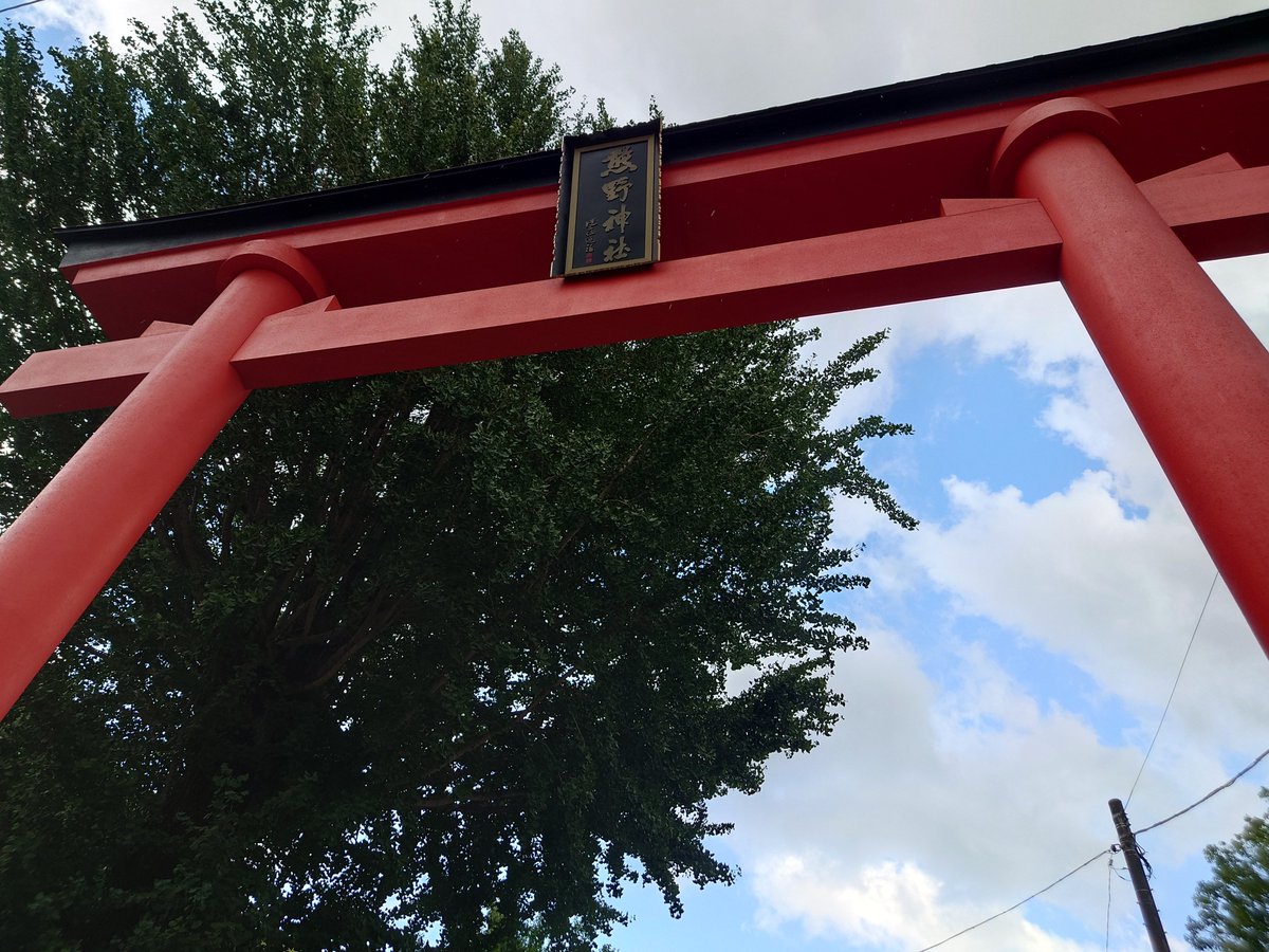 mainya31's tweet photo. 埼玉県川越市の川越熊野神社さんの8月の御朱印🐦‍⬛⛩️

久しぶりの参拝です😌
八咫烏の直書き御朱印に、涼しげな金魚の書置き御朱印✨

そしてここにあったー！
残りページが少なくなっていてずっと探していた新しいミニ御朱印帳😆✨
シックな青色のミニ御朱印帳です🎵
ミニ御朱印はシールタイプです😊 https://t.co/6cnOjRkO27