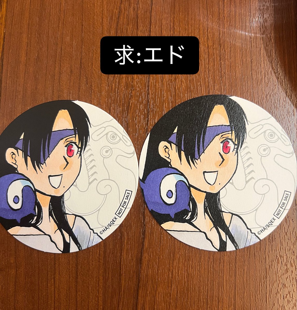 happya031's tweet photo. 【交換】鋼の錬金術師×黄泉のツガイ コラボカフェ
現在　松屋銀座にいます

現地手渡しまたは郵送での交換希望 https://t.co/dLvC3GcYdl