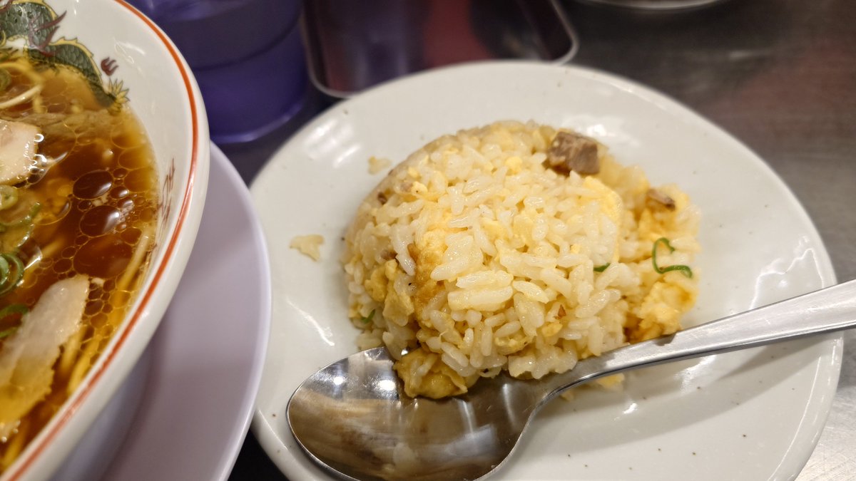 Gorouda's tweet photo. #かっちゃんラーメン
美味しかった♪
チャーハン無料やし♪
 #ラーメン
 #ごろうのごはん
@katchan_ramen https://t.co/rt0n79SO5E