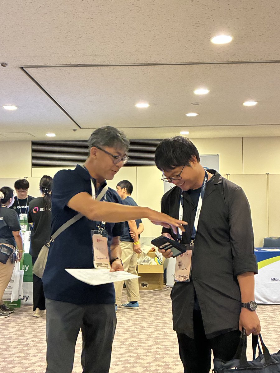 navicat_jp's tweet photo. \ なびです🐧 /
広島PyCon JP 2026、本日2日目です!
昨日からたくさんの方にお立ち寄りいただき、Navicatをご紹介しています。
本日もブースでお待ちしています!
ぜひお気軽にお立ち寄りください🙌
#PyConJP #Navicat https://t.co/D84Chd21Bf