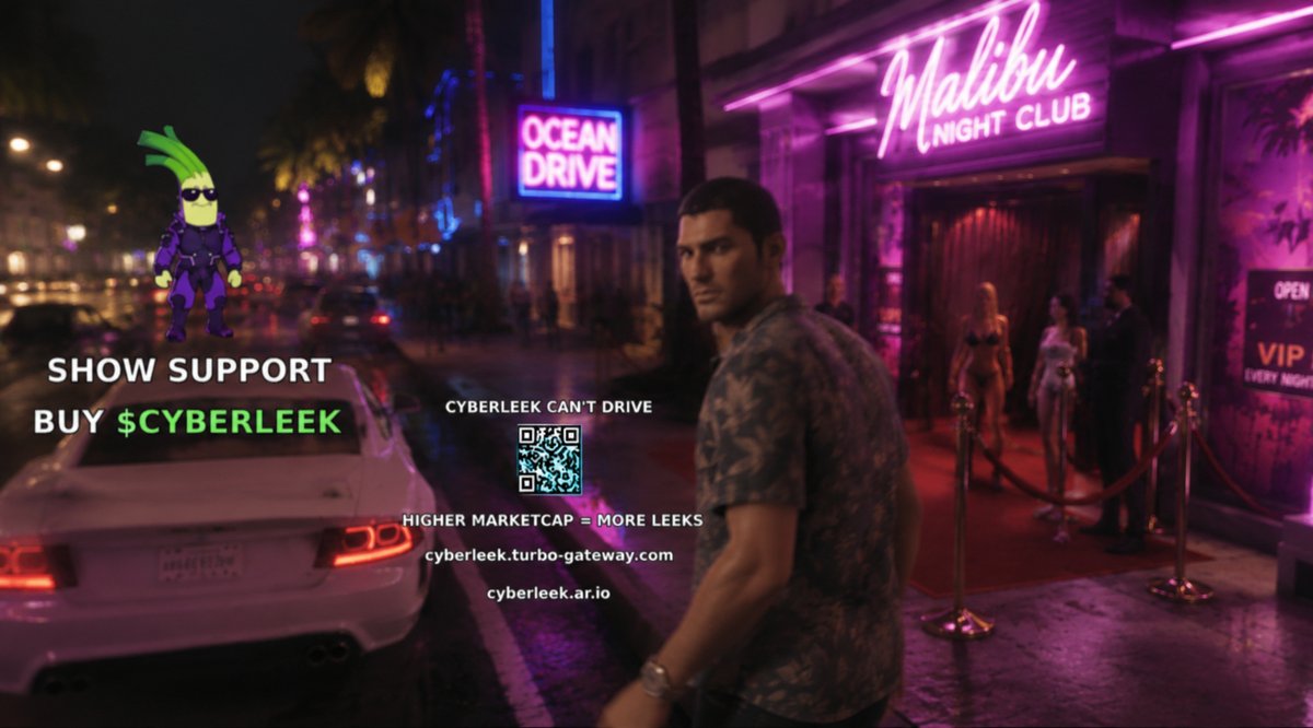 CYBERLEEKQ's tweet photo. Are u ready for tomorrows LEEK. The one you waited the MOST...

#GTA6 #GTA #CYBERLEEK https://t.co/bpHrqnbynQ