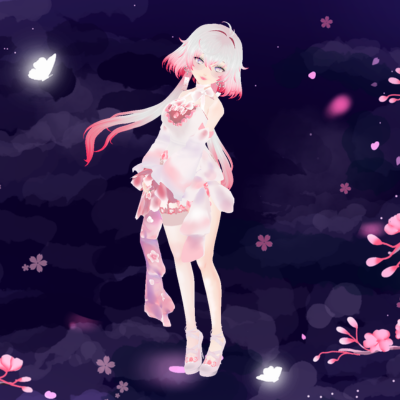 MyoMatoVT's tweet photo. @chrissipaws Hihi!
I am pre-debut. The examples here are my V0.5 Model- she has her 1.0 Live2D in the works 💕 If chosen, I can send newer references(nothing secret theyre just still not fully colored and such)
Her entire vibe is ethereal cherry blossom. Final design has ears+tail
🌸💕🌸💕🌸 https://t.co/O2KJ0IirTE