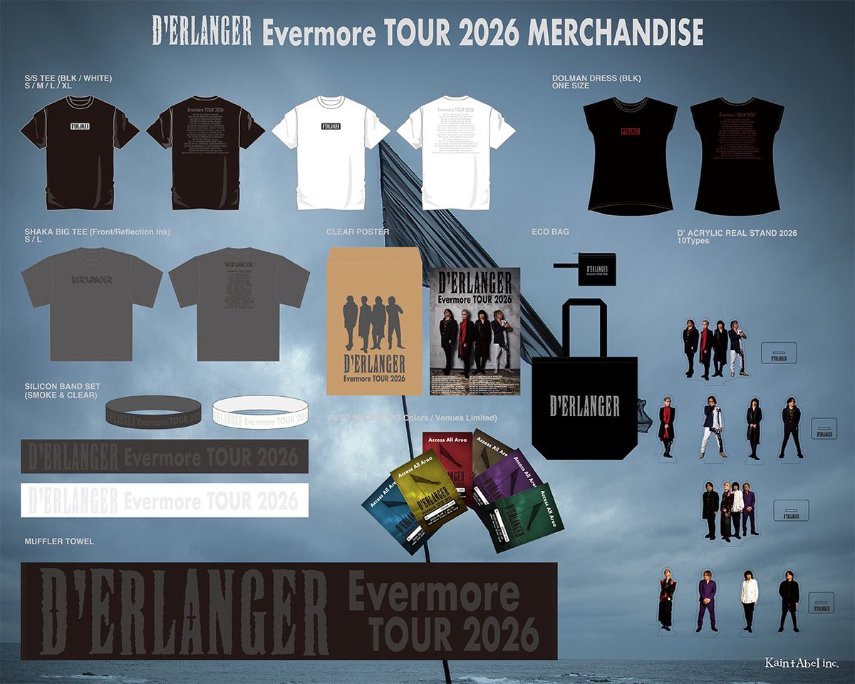 KainAbelinc's tweet photo. 【GOODS】当日券/先行物販のご案内
 
■当日券：17:30～
￥9,500（税込）※ドリンク代別途必要
 
■先行物販：16:30～
本日より「ハンズフリーネックファン」を販売いたします。
GOODS詳細は、オフィシャルサイトでご確認ください。
https://t.co/fWAvseYN6j https://t.co/Wer9WJtsoH