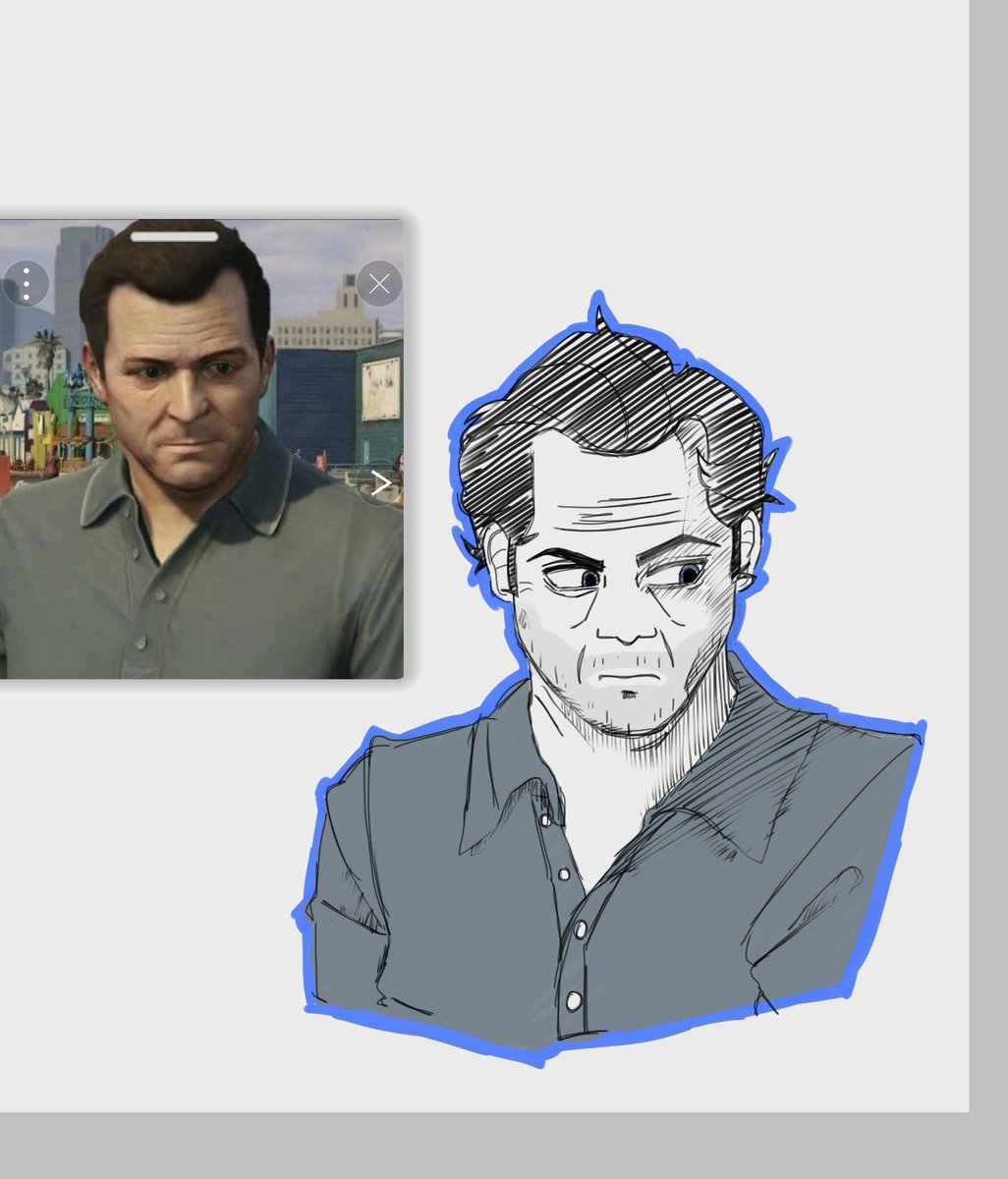 eatshitd1e's tweet photo. michael doodle. he looks fun to draw

is blue even his favourite colour #gtav https://t.co/OoBrbNh1hH