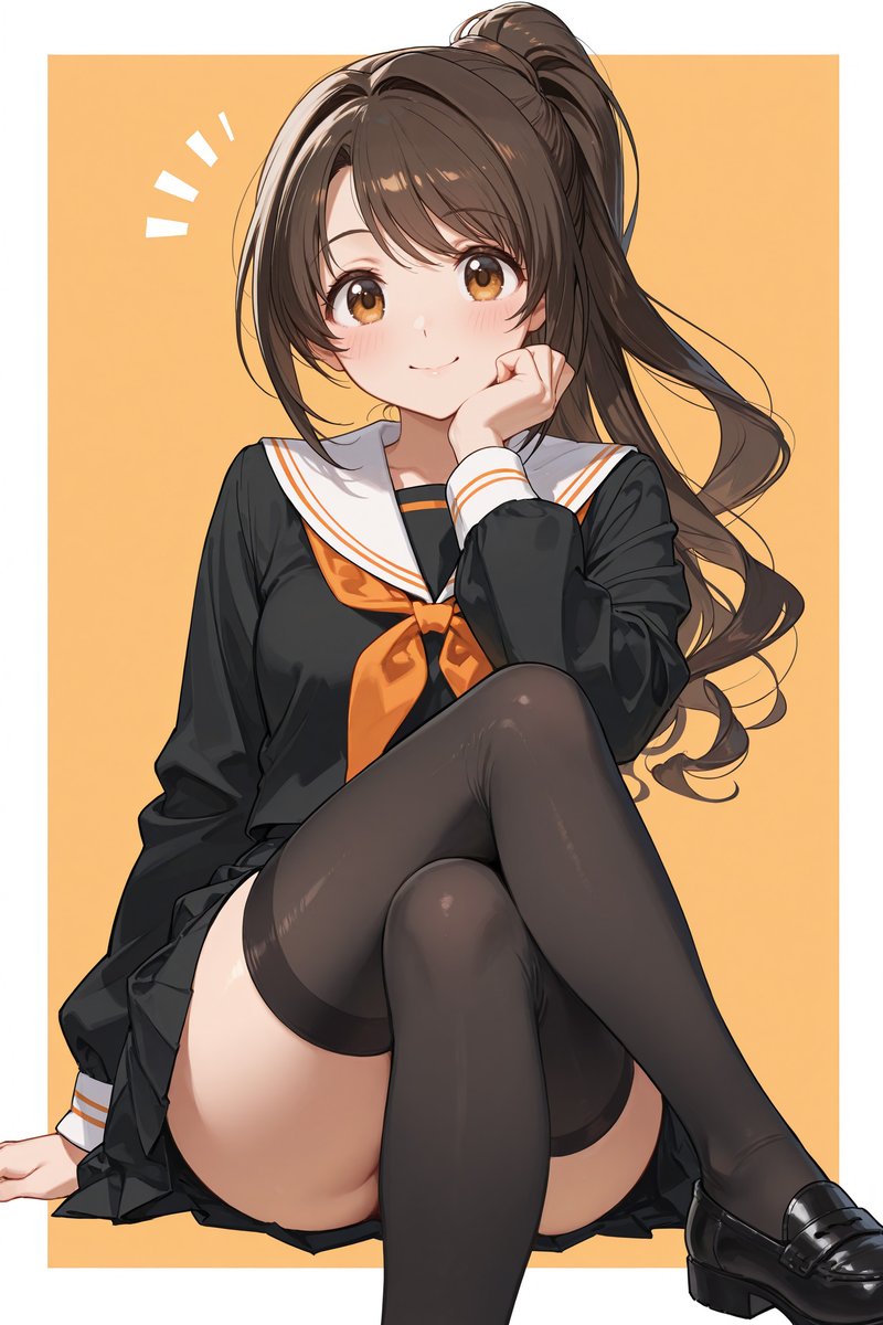 MotuNikomiAI's tweet photo. 島村卯月｜Uzuki Shimamura
たまにはオレンジ🍊 https://t.co/xeBsIJ8Sdg