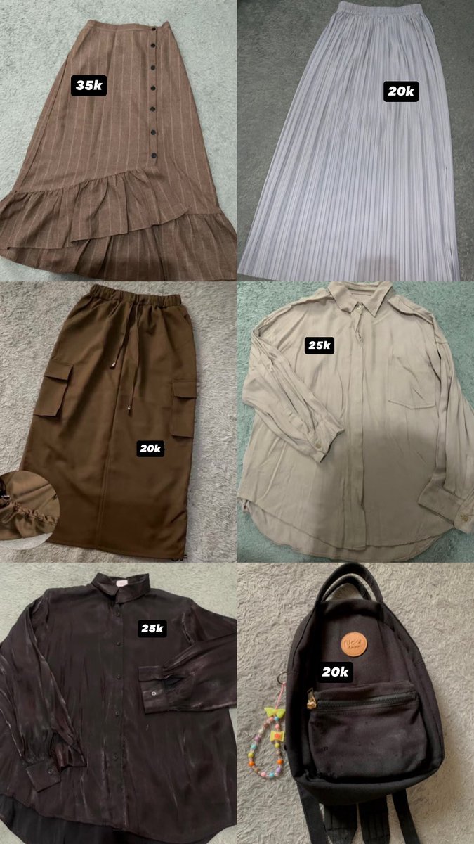 achaadeullbee's tweet photo. Hey guys aku mau preloved bajuu dan rok akuu yaa😻
Please help me abisin barang kuuu☝🏻🥺
📍Tangerang Selatan

🍊only for checking out
COD bisa di area UIN
Dm me for more information yaa!!

#prelovedmurah #bajumurah #rokmurah #ciputat #preloved #jualmurah #jualbaju #jualrok #rok https://t.co/TQgy0etJwb