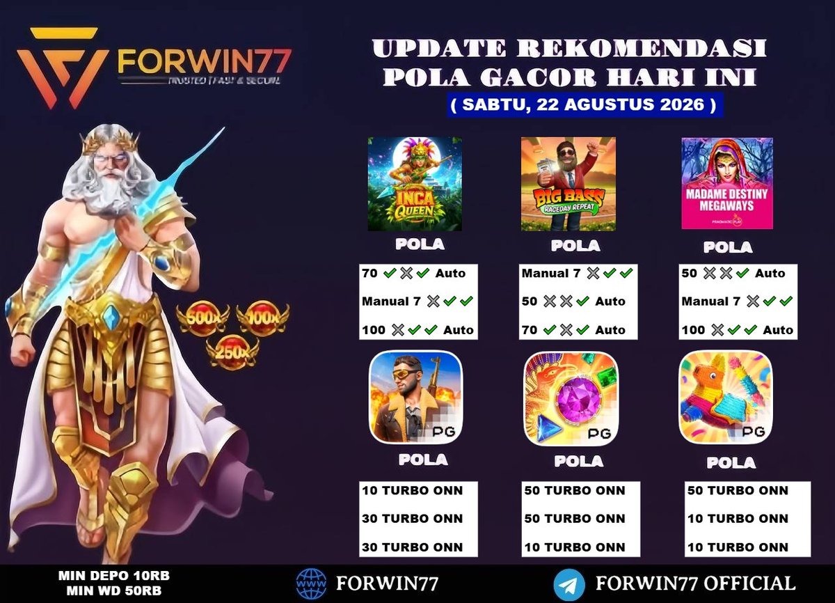 FORWIN77ofc's tweet photo. BUKTI KEMENANGAN MEMBER FORWIN77
SELAMAT KEPADA ID : SUTUGIGI88
Jackpot besar besaran hanya ada di FORWIN77
WD berapapun pasti di bayarr bosku
Kejar kemenangan anda di situs kami forwin77
LINK DAFTAR :  https://t.co/nGaH6Y94oZ

#fypviraltwitter #fypシviral https://t.co/ilk95jKNQF