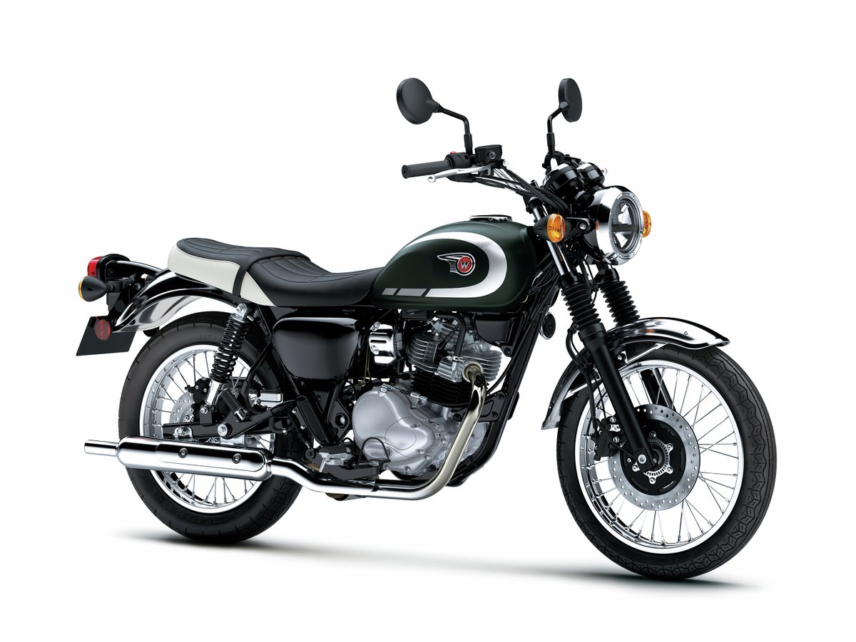 Kawasaki_JPN's tweet photo. 【W230】
どこか懐かしくて、新しい。
シンプルだからこそ際立つ美しさ。
ゆったりと流れる時間を楽しむための一台です。
週末は、まだ知らない景色を探しに出かけよう。

▼製品情報はこちら
https://t.co/KPS5OpGjCA
▼カタログ請求はこちら
https://t.co/XaAtq5lWuO

#カワサキ #W230 https://t.co/UZzcNWkywH