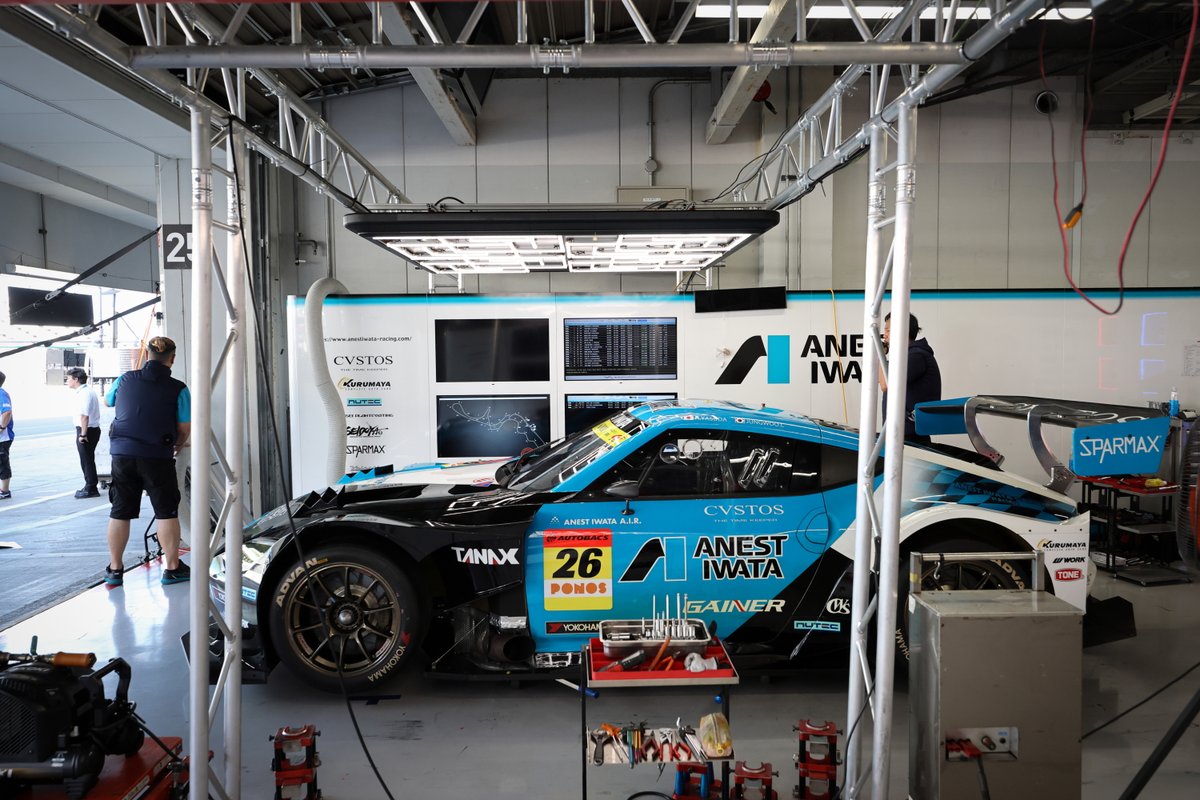 NISMO_JP's tweet photo. 【SUPER GT】

Rd.5 GT300「フェアレディZ」チーム紹介

26 ANEST IWATA Racing
ANEST IWATA GAINER Z

安田 裕信
リ・ジョンウ

#GoGoNISSAN2026 #FairladyZ #SUPERGT https://t.co/CQxPr2px2Z