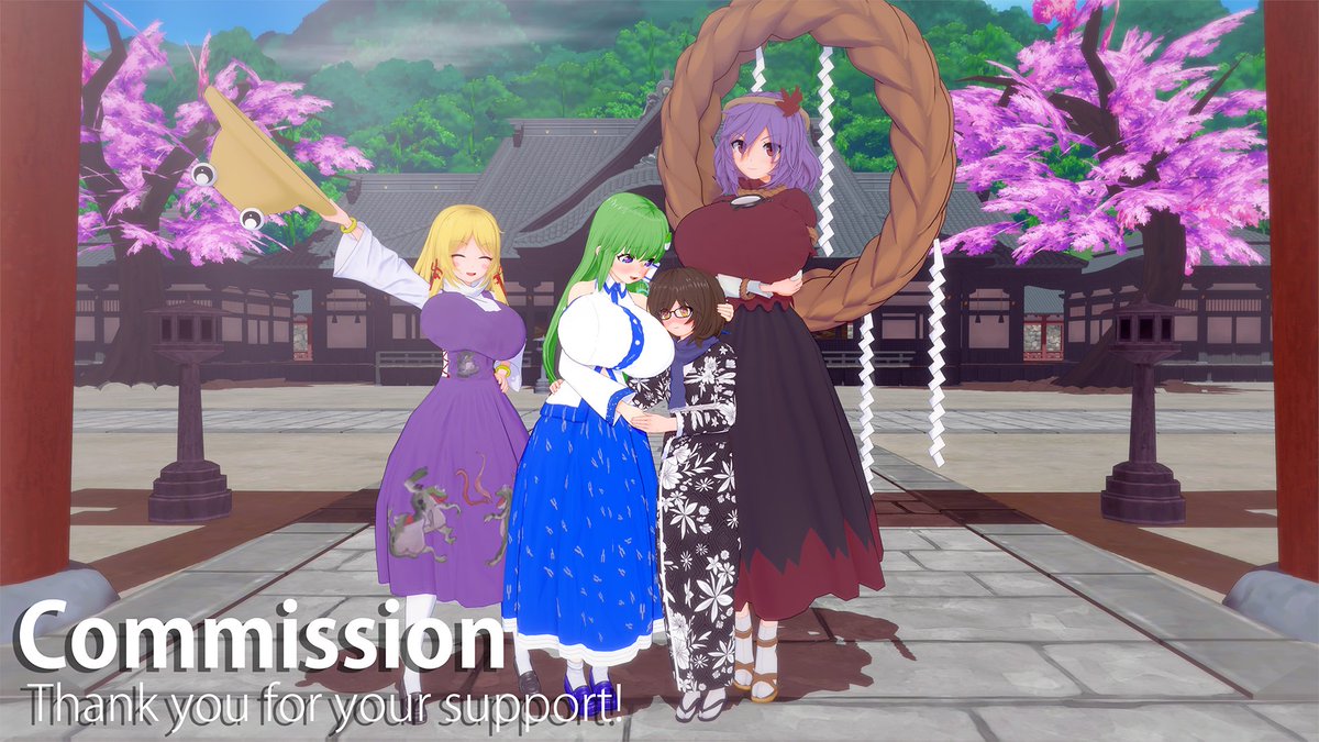 BigRed_KK's tweet photo. Moriya Family, for @SigmaKek_66 #touhou #東方Project #東風谷早苗 #洩矢諏訪子 #八坂神奈子
What a sweet family! Thank you for your support! https://t.co/ua8Wz4Do4b
