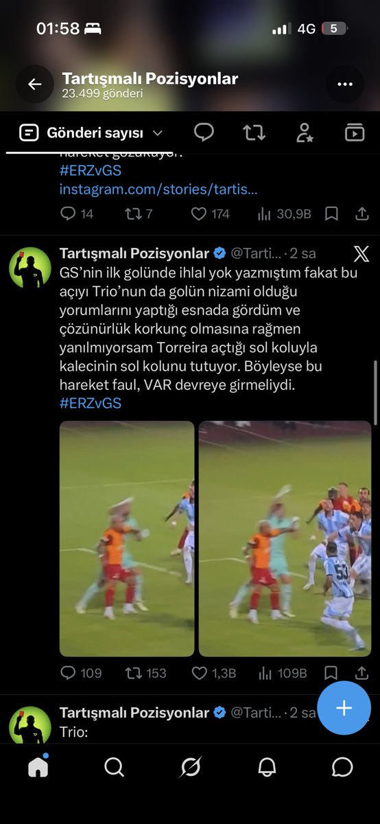 17OrhanKARS's tweet photo. @Tartismalar Samimi şekilde soruyorum hocam .2 3 yıldır seni takip ediyorum Trio ile ters düştüğün çoğu yorum Gs ile alakalı sence bu tesadüf mü ? Şimdi bir kaç örnek fb Bjk den de getirir koyarsın ama çoğunluk diyorum insanların çoğu da görüyor bunu . https://t.co/Wxa6ILGg0T