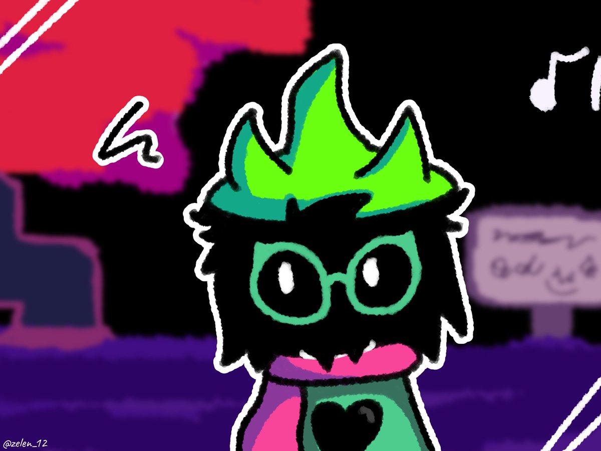 zelen_12's tweet photo. #Deltarune #Ralsei https://t.co/kKbUsYlEvQ