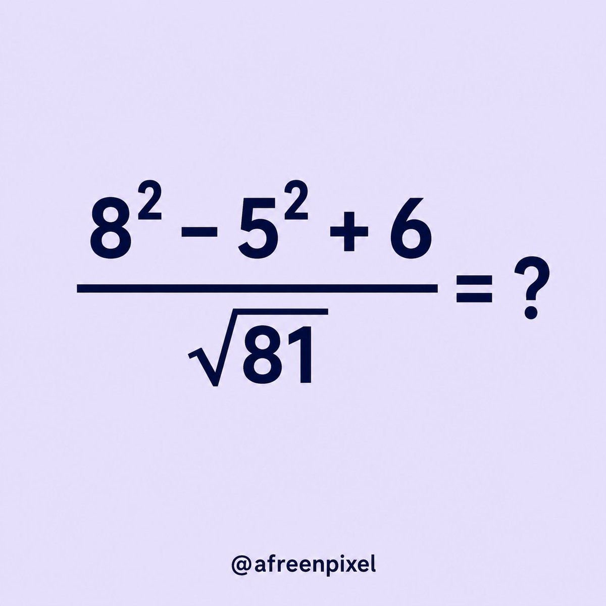 AfreenPixel's tweet photo. Can you solve this simple fraction? 🤔 https://t.co/M58EhWau6m