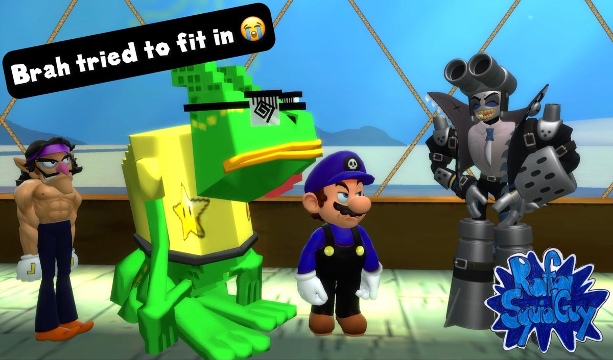 NewRafaSQ's tweet photo. Unfunny shi I made on July 
#SMG4 #Smg4Fanart #Gmod #GarrysMod https://t.co/4GORTssxip
