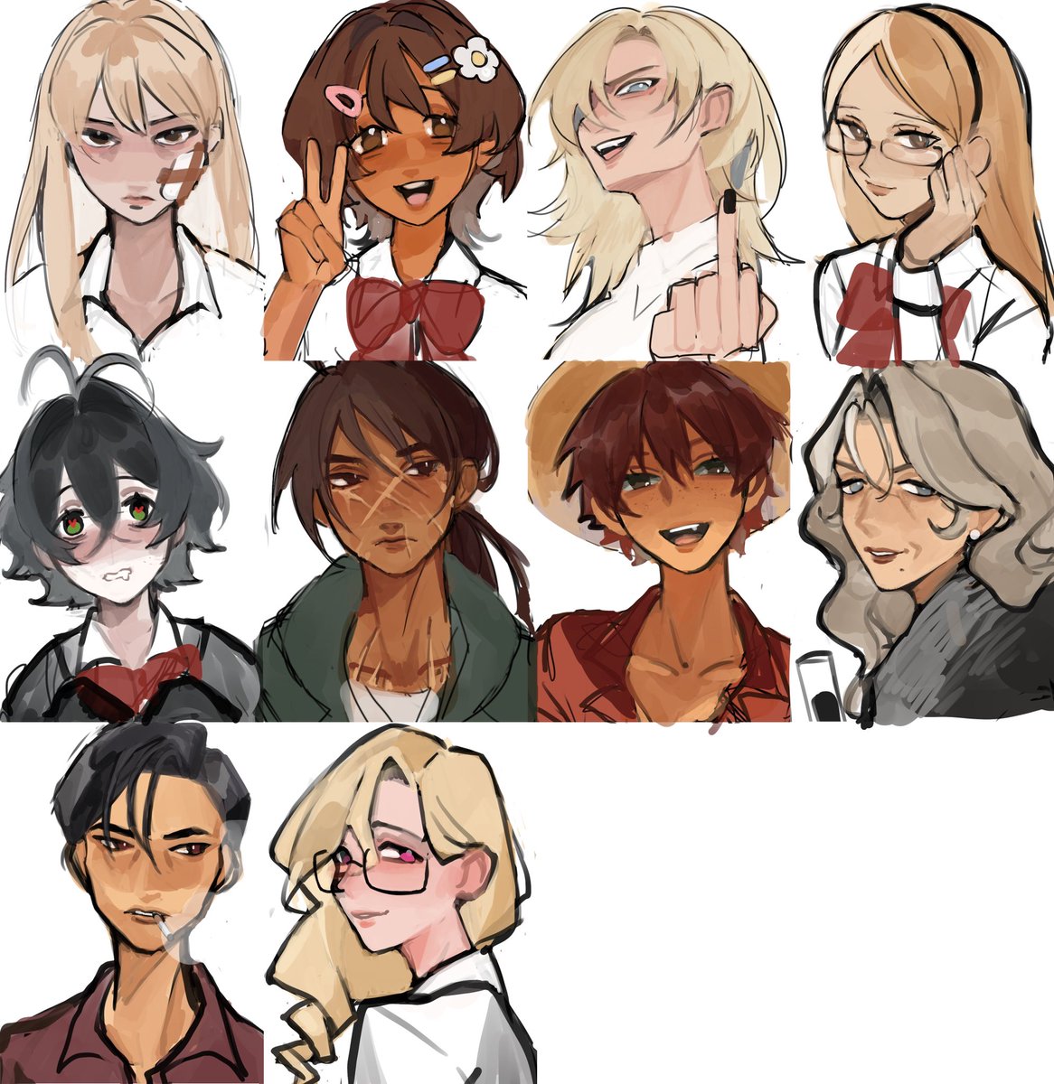 wordbramble's tweet photo. design of my pc + some of the #dol cast https://t.co/hzXeCFBeWo