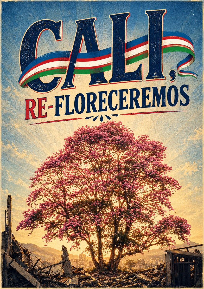 Germanchos's tweet photo. CALI, re-FLORECEREMOS. 💚🕯️ https://t.co/RPs2PWMoLV