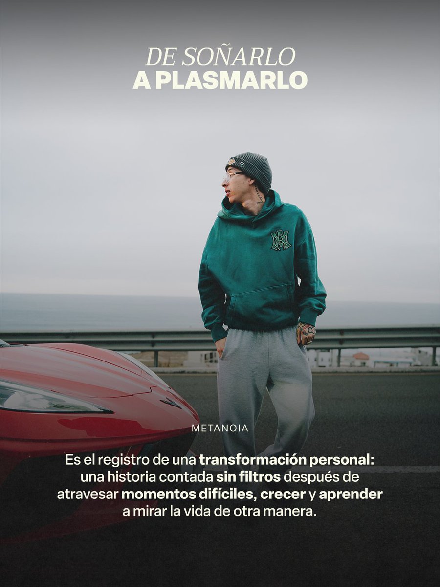SonyMusicLatin's tweet photo. De soñarlo a plasmarlo: Ysrael Barajas presenta METANOIA, un álbum que marca un antes y un después en su historia. Ya disponible. https://t.co/wicmjK1su1