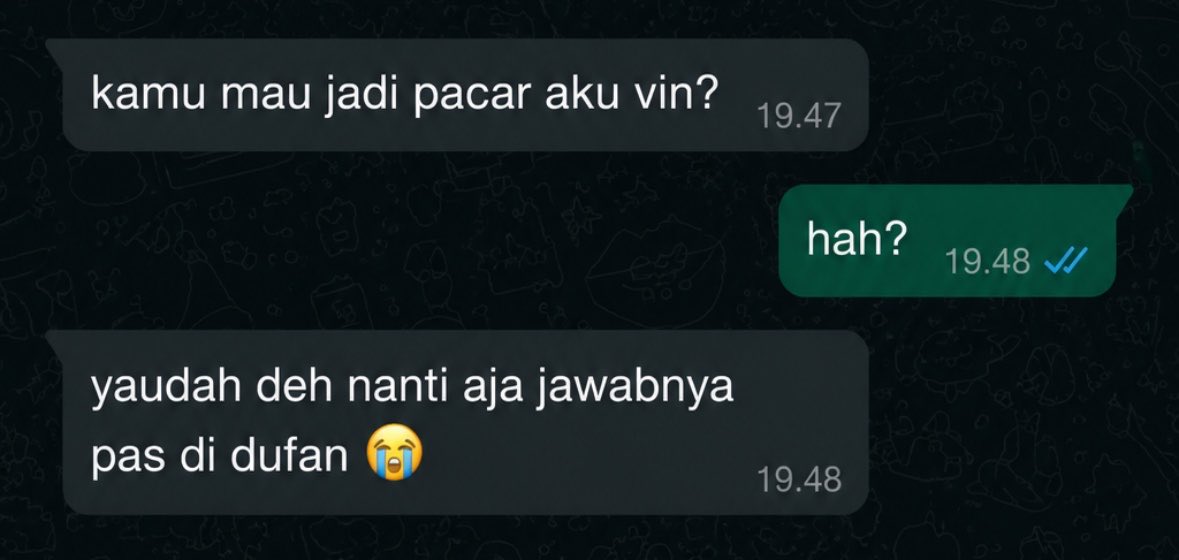 haimalvinn's tweet photo. 4 tahun lalu…. Wkwkwk https://t.co/PYuoXwteYW