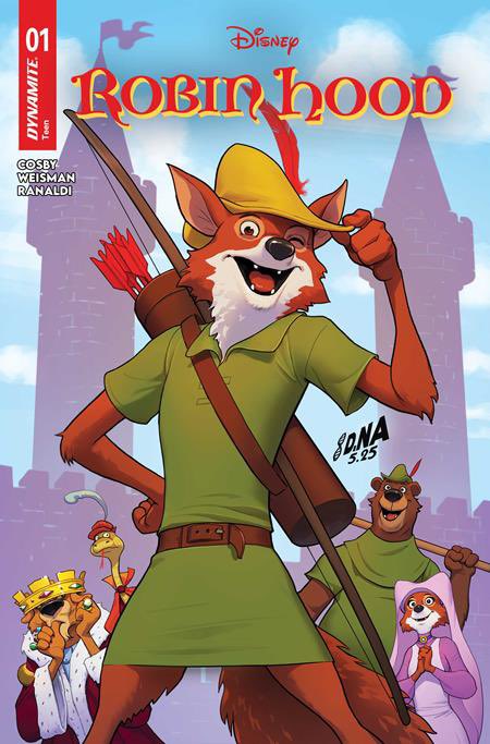 DuckTalks's tweet photo. Dynamite Comics Robin Hood #1
Release Date: 11/11/26
Writers: @NateCosby @Greg_Weisman 
Artist: @Ran_A_92 
Covers: Joshua Middleton, David Nakayama, @davaja , @philhester https://t.co/S7cuWb4Svh