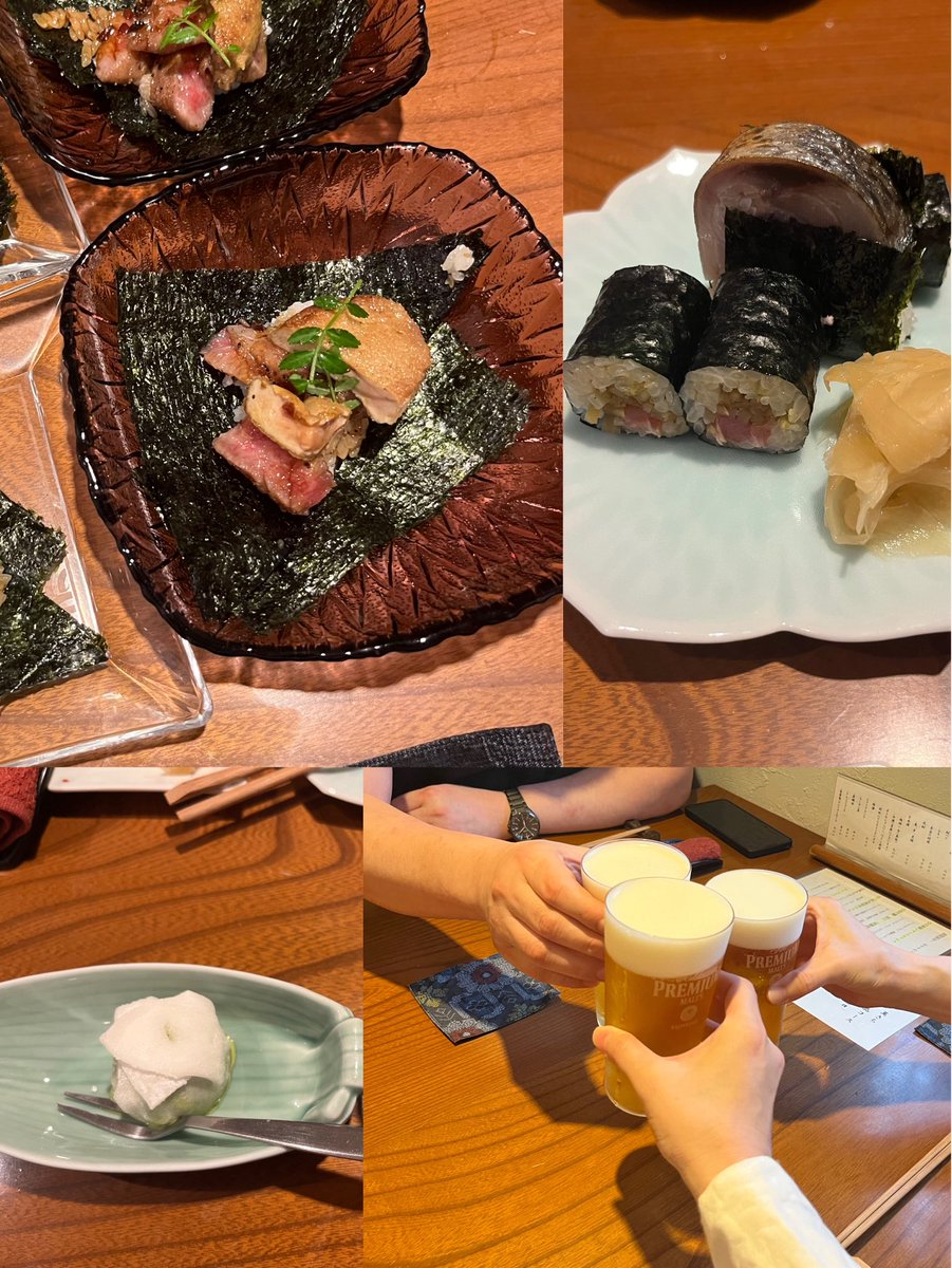 achaco_smile's tweet photo. 昨日は高校の同窓会打ち合わせで女3男1で京都でお寿司。男が予約した店がまぁまぁええお店でいくらすんねんってビビってたら1人3000円であとは俺払う、と。

そやった、この人いつも少しだけ払わせて罪悪感減らしてほぼ奢ってくれる人やった…

めちゃくちゃ美味しかったです！ごち！！ https://t.co/xMTAR3eICG