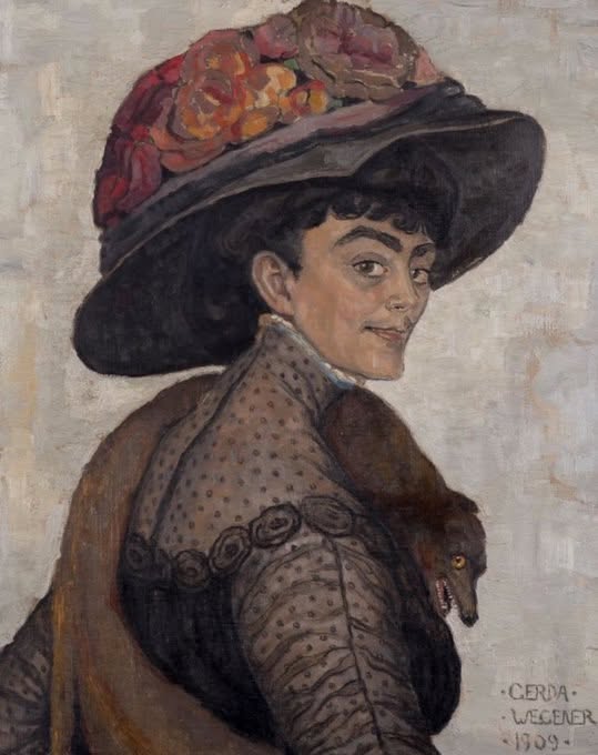 tomfishpaw's tweet photo. #GerdaWegener

Lady in a Large Hat, (1909) https://t.co/1qVWyzSTCi