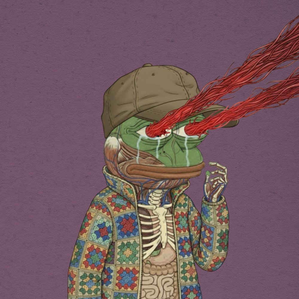 mallriot_xyz's tweet photo. Congrats to @alechl_ on the SICK SNIPE!!! Haven't seen a vein laser in a minute. 

Check out the whole @anatomyofpepe collection here: https://t.co/zcooAH9fmV https://t.co/w4OWww0yAT