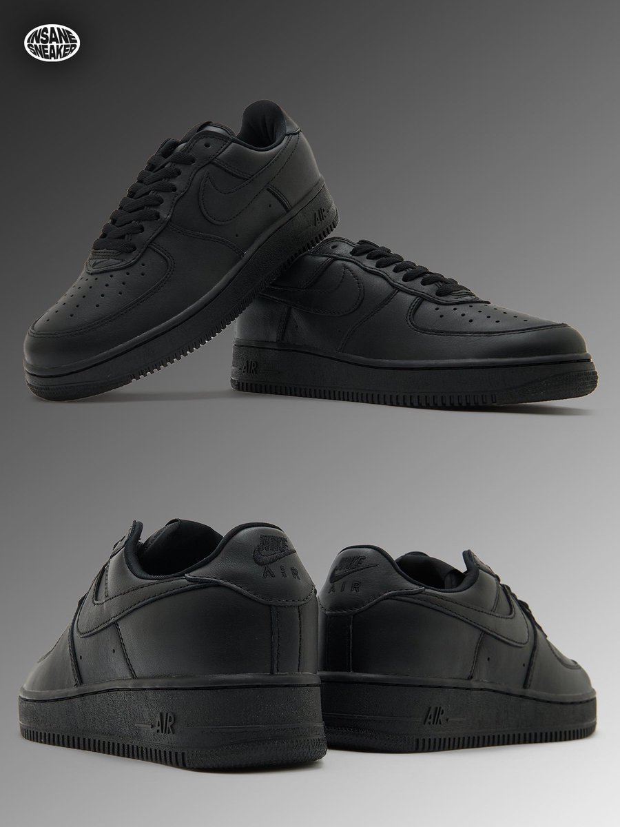 insanesneaker's tweet photo. FIRST LOOK: Nike Air Force 1 2001 ‘Triple Black’ 🥷

• September 4th
• $140 https://t.co/9xTc4Fm8JW