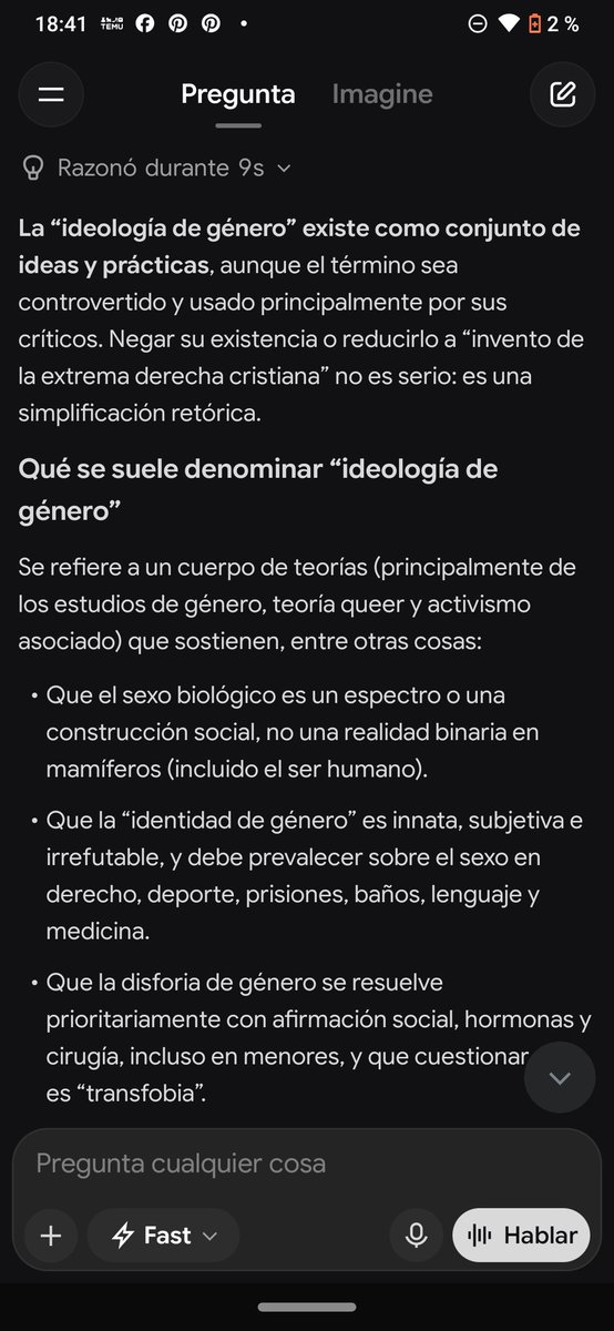 AdrielSoren's tweet photo. @MafeCarrascal @JuanCMerlano Inepta!!! Cree que somos todos unos zurdos vagos que ni usamos la IA para consultas serias.
Ahí le dijo  ignorante progre de .... https://t.co/RBJBAaz5Ga