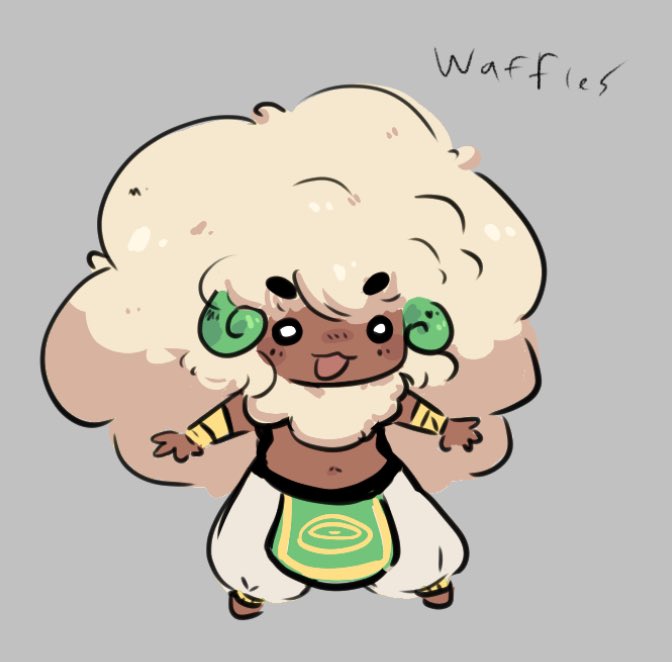 Gazoogaloo's tweet photo. Whimsicott named Waffles https://t.co/fNsSoTiUh4