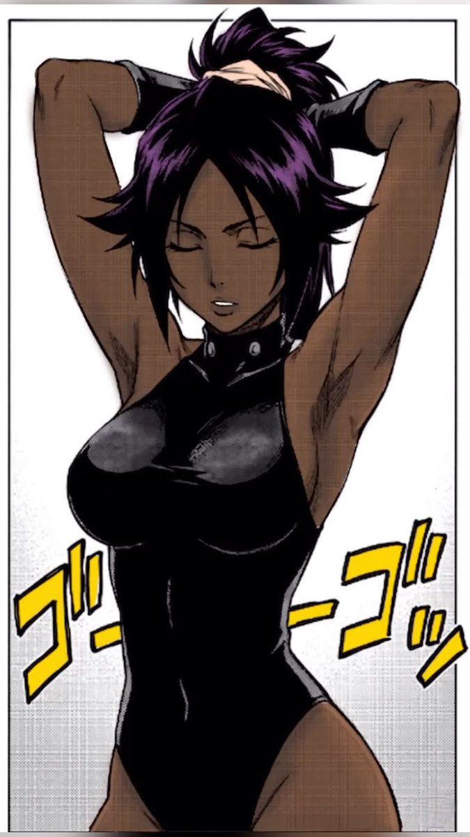 _DailyBleach_'s tweet photo. Goddess Yoruichi Shihouin

#BLEACH https://t.co/RfekUYMRQf