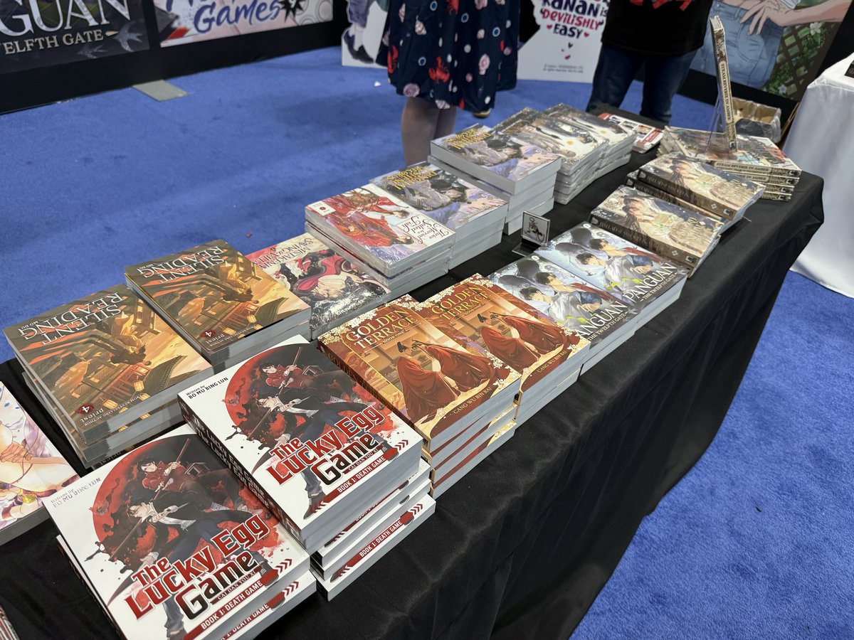 kou_tls's tweet photo. Golden Terrace spotted at 7s anyc booth 🫶 https://t.co/IbMqhGLsqa