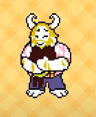 Dessaw54's tweet photo. People mention a lot the blatant dissonance of King focusing on revenge to the point of neglecting his kid and being aggressive only for the game to show he’s normally sweet with his kid

But I started to like it after someone pointed that's probably how Kris feels about Asgore https://t.co/pYyMs1tjam