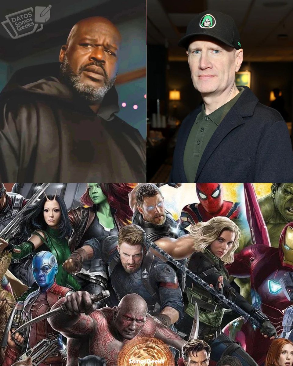 somosgeeksnews's tweet photo. EL DÍA QUE MARVEL RECHAZÓ A SHAQ 🏀💥

Shaquille O'Neal se ofreció para aparecer en alguna pelicula de 'AVENGERS' pero es una figura tan conocida en la cultura pop que su presencia en pantalla habría roto por completo la inmersión del Universo Cinematográfico de Marvel.

''Ellos fueron como: 'Shaq, te queremos un montón y nos encantaría ponerte, pero si tu cara aparece en pantalla, la gente va a decir: '¡Oye, ese es Shaq!' Lo dijo con sinceridad y yo fui como, bueno... Supongo que mi cara es demasiado famosa.'' 

¿Les gustaría verlo algún día en el UCM? 🤔