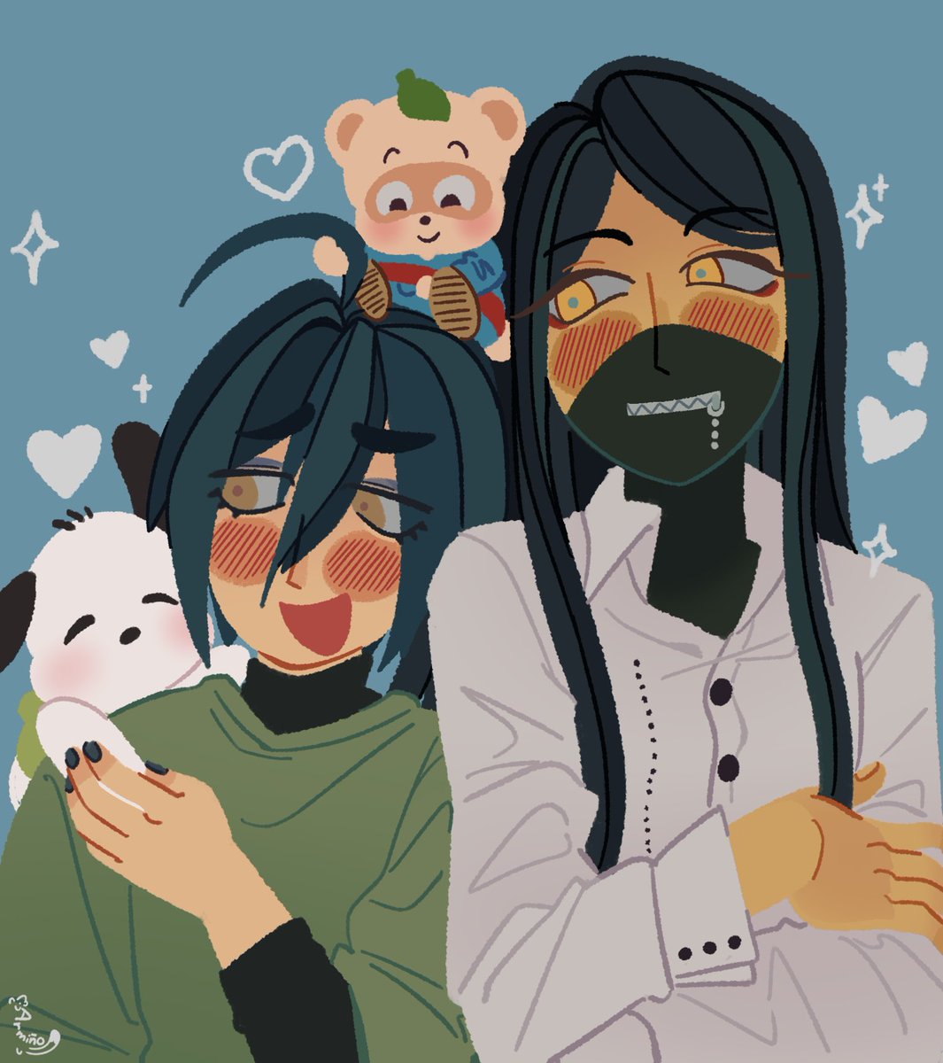 arminho0_'s tweet photo. gracias collab nueva con Sanrio por darme una excusa para dibujar shinsai super wholesome ay no https://t.co/pvnXAgrfVG