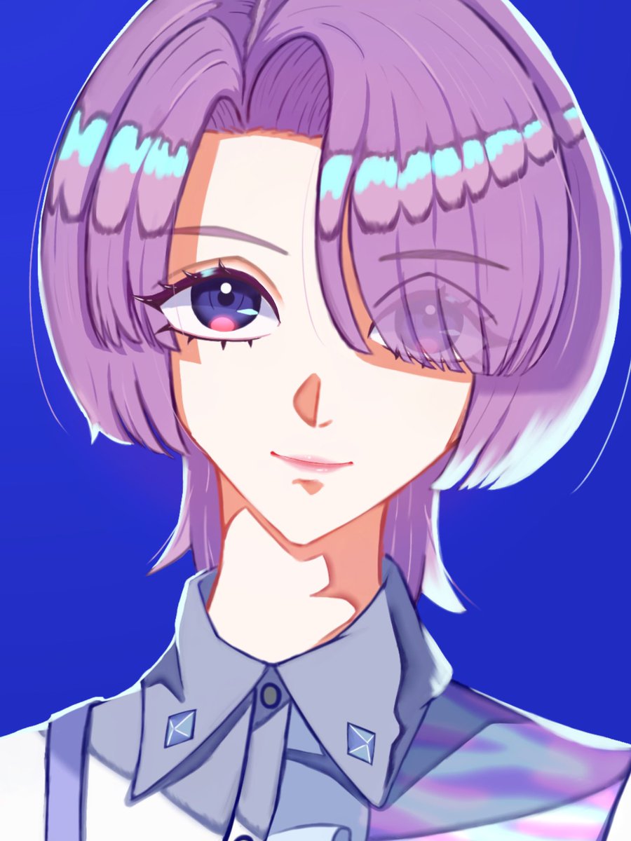 Compal06's tweet photo. #学マスFA 
久々のお絵描き、お顔つよつよに描けたので満足 https://t.co/Ti4lCYYbPq