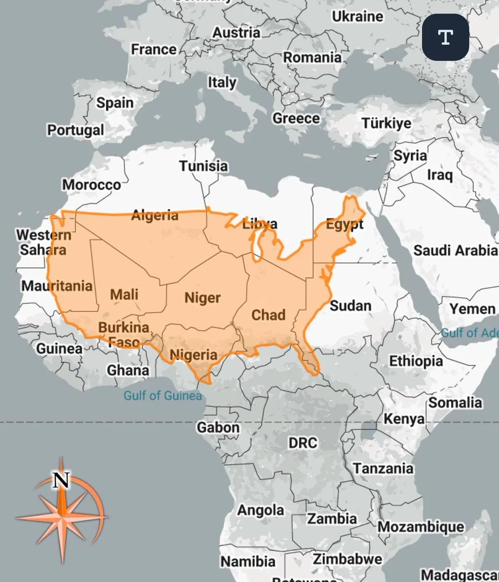12156565's tweet photo. The Size of Africa 

#Christianity #Church #Christ https://t.co/IMHZdaO6cj