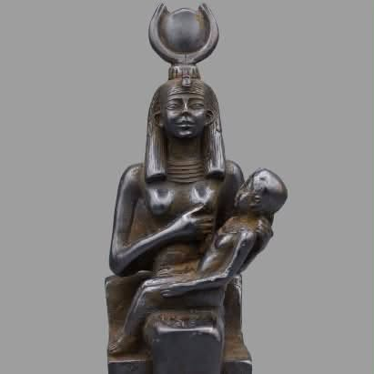 SubRosaMagick's tweet photo. The Goddesses of Magic – Isis
The art of magic in Ancient Egypt was closely tied to Isis, because she came to know the name of the greatest god. Isis possessed the power of magic granted to her by Geb (lord of the earth), so that she could use it to protect her son Horus from danger.
With this power, Isis could seal the mouth of every serpent, and protect her son from every lion, every crocodile, and all reptiles. With a word, she could stop the effect of venom in the body of anyone bitten by snakes or scorpions, remove its deadly effect, and grant the breath of life to those who had lost it.
Isis also dominates, with the power of her magic, bad moods and psychological crises: the soul submits to her commands and purifies itself of negative energies, and vessels likewise submit to her command and purify themselves of any evil clinging to them.
In Ancient Egypt, if a person was bitten by a reptile, they would immediately invoke Isis, skilled in speech, and ask her to help them as she once helped her son Horus. They would even take on the persona of Horus, speaking in his voice, and calling on her as their mother. Isis responds, comes, practices her magic, and calms her child Horus.
Nothing can harm the son of Isis, great in magic and mistress of miracles. He who comes forth from the primeval waters and rises in the sky like Horus will never die. Is Isis not the cosmic mother from whose womb everything emerges, and to whom it returns again?
Image: A bronze statuette of Isis seated on a throne, wearing her horned sun-disk crown, nursing the infant Horus on her lap, a classic depiction of the goddess in her role as protective mother and mistress of magic.
via Sekhmet
#HERstory #Goddess #AncientEgypt #Isis #Magick