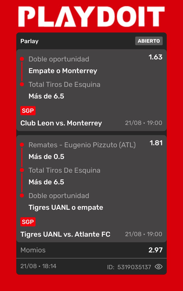 MrVision23's tweet photo. Vamos con este casi momio 3, se lo regalo al pueblo que siempre ha sido bueno conmigo 🍀🔥.

@DRMLS23 @Inge_Picks27 @LicenciadoPic7s @MaguitoPick @picknaccc23 https://t.co/mVgriqINZf