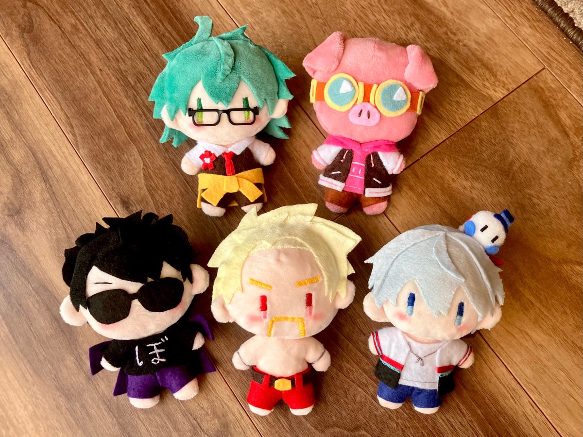 himetahimeta's tweet photo. ドズル社推しぬいをハンドメイドしました🪡
型紙作りから全て楽しかった♡
（タグ付けカテ違いでしたらすみません！）

 #ドズル社アート https://t.co/SmXzjbC8a5