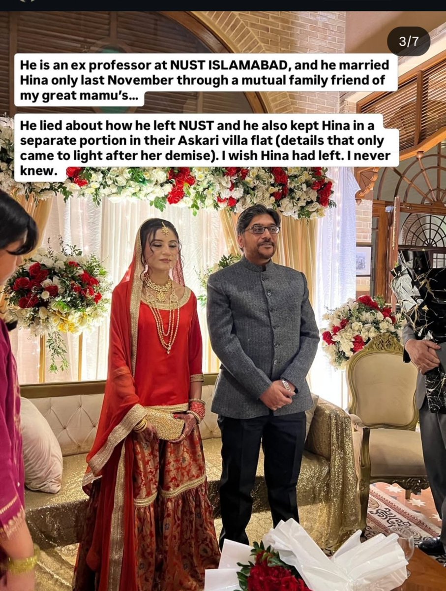 SaddiaMazhar's tweet photo. راولپنڈی کی دو ہنا،  جنہیں عورت ہونے کی سزا دی گئ۔ 
پہلی نے شوہر کے ظلم سے بھاگ کر لاہور پناہ لی ، والد حلف نامہ لکھ کر بیٹی واپس لایا اور مار دیا۔۔۔
دوسری کو پڑھے لکھے شوہر نے تشدد کر کے مار دیا۔۔

ماں لیجئے اس معاشرے میں عورت جاہل ہو سکتی ہے ، اس سے لہسن ادرک کی بو بھی ا سکتی ہے۔۔۔۔

لیکن وہ اتنی گھٹیا نہیں ہوتی کہ تین تین سال کے بچوں کا ریپ کر دے یا غیرت کے نام پر بھائ،  باپ یا بیٹے قتل کر دے۔

دعا کیجئے اس پرتشدد گمراہ معاشرے پر قدرت اپنا کچھ رحم و کرم کر دے ورنہ یہ گھٹن رشتوں اور چار دیواری کے تقدس کو تباہ کر دے گی۔