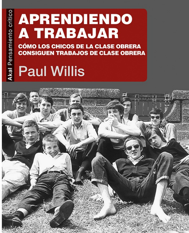sociolobot's tweet photo. Lo difícil de explicar respecto a cómo los chicos de la clase media consiguen trabajos de clase media es por qué los demás les dejan. Lo difícil de explicar respecto a cómo los chicos de la clase obrera consiguen trabajos de clase obrera es por qué ellos mismos lo consienten. https://t.co/dk7kETg2Zu