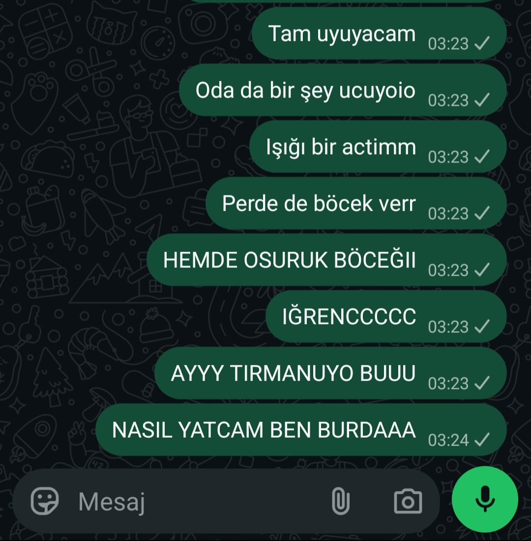 gecmisin1inde's tweet photo. Odam artık böceğin odası.. https://t.co/Ztku6ndZ1n