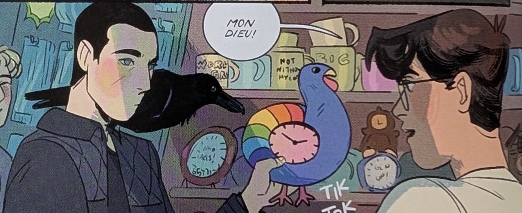 WingedHera's tweet photo. this is Ronan soft launching his sexuality to Gansey and you can not convince me otherwise. https://t.co/WXU1TxrE9d