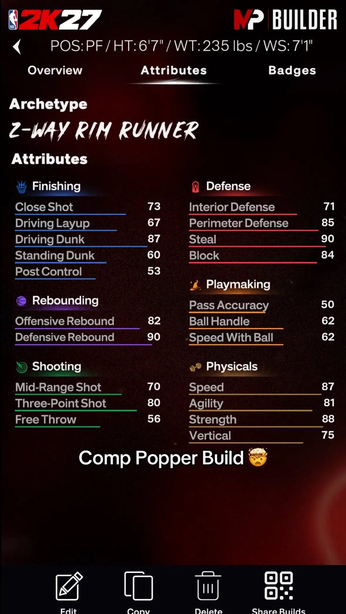 xSwervho's tweet photo. Top 3 BEST CENTER BUILDS 😴🔥 https://t.co/twNVohGv0X