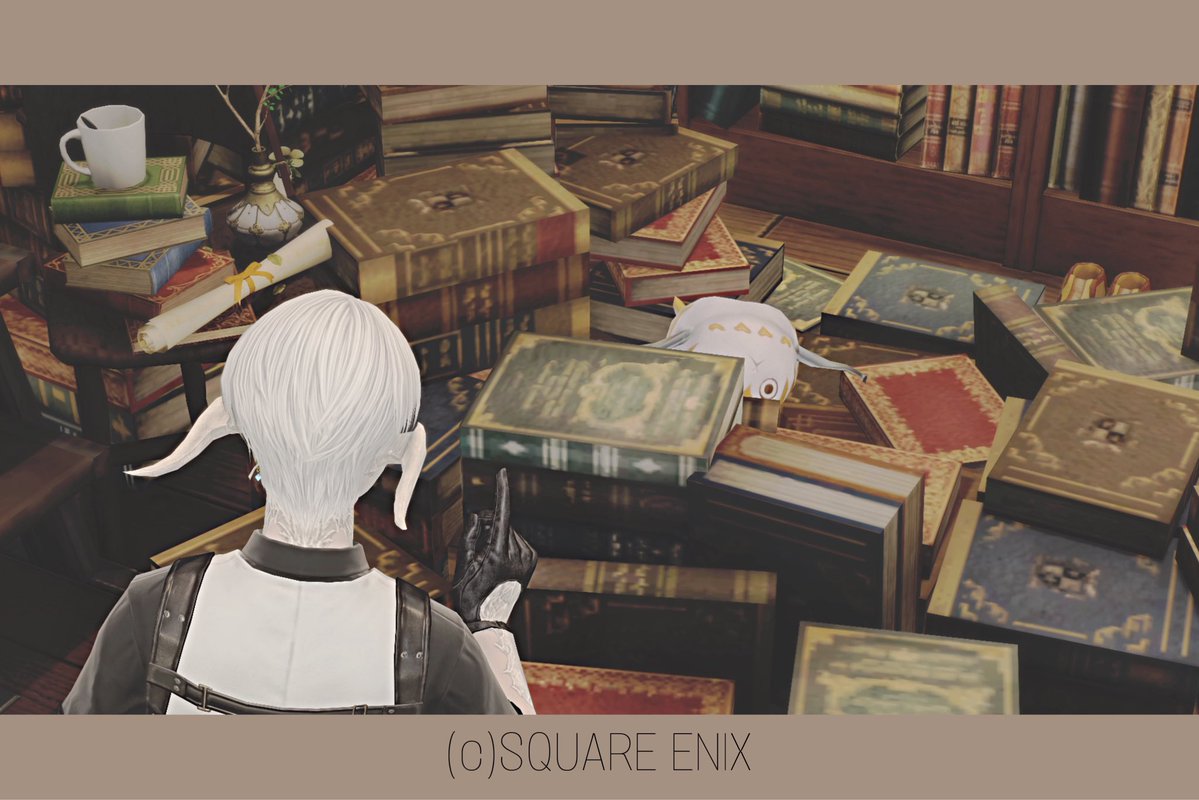 _C1eI's tweet photo. 🏷️📚  #StudioEtoile

『 遠い約束 』

 #FF14  #アウラ https://t.co/7ET5uHSJ4e