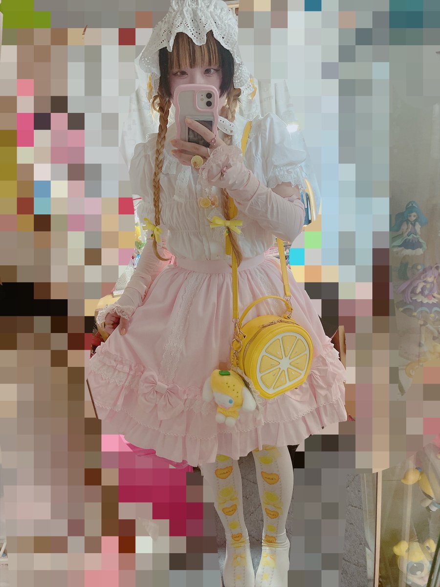 u_pfm's tweet photo. ピンクレモネードコーデ…🍋🎀！

 #うにころも https://t.co/V6moGk6Yrb