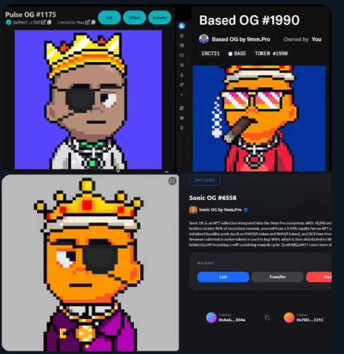 NazKashmiri's tweet photo. 3 years in 2 weeks when the Pulse OG mint went live on PulseChain &amp; the TangGang $HOA holders received a free mint for the first 100 mints 🍊🧡🙏

Then expansion to Base, Sonic &amp; Ethereum 🦾😹🤳

I wood glock in, @RobinhoodApp is next  🪵🔫 https://t.co/Frlp5lMkBo