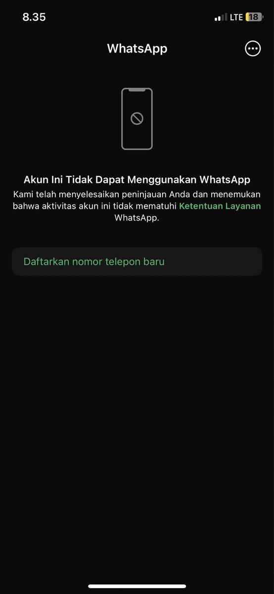 IrBilang's tweet photo. @WhatsApp  are you kidding? 
I have been use this account almost 10 years and u did this? 
Please help. I need all my data on this app. https://t.co/URC9m6W8SB